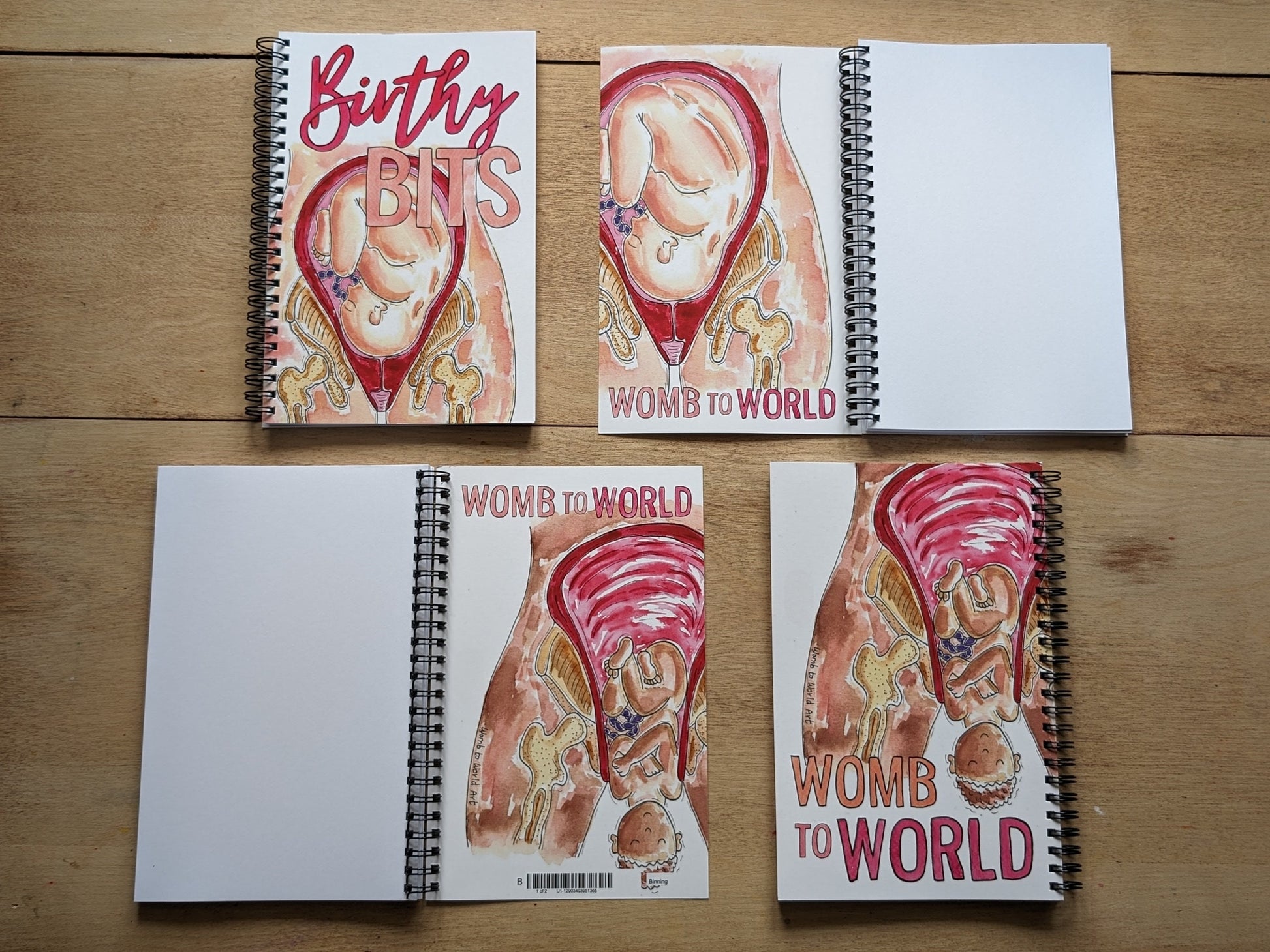 Birthy Bits Doula Notebook