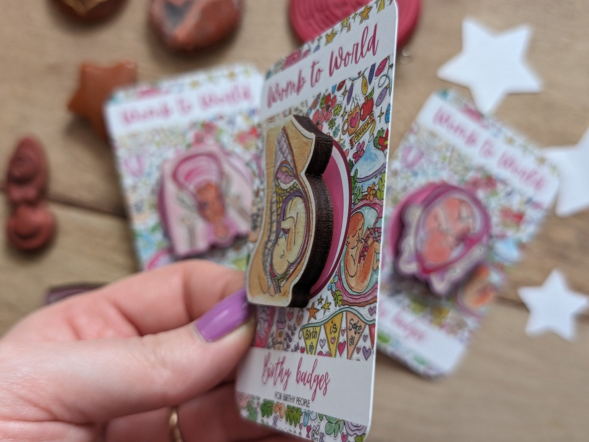 Student Midwife Pin Badge