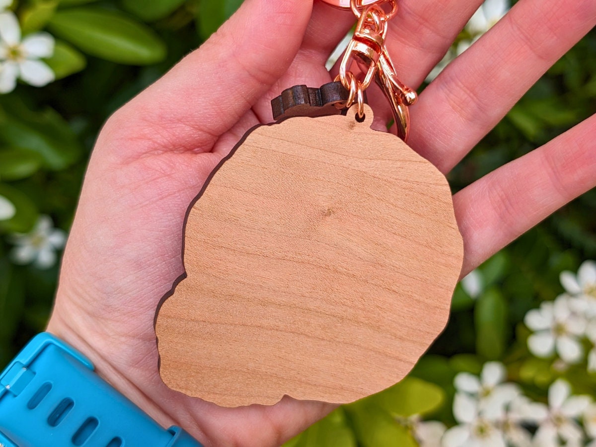 Placenta Midwife Keyring