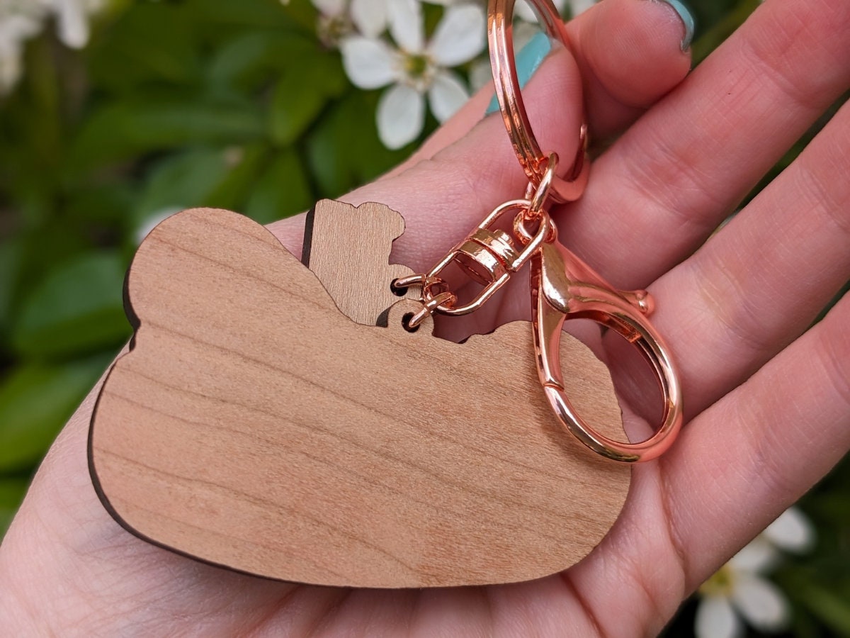 Cloth Nappy Baby Keyring | Nappy Consultant Keychain | Cloth Bum Mum | Newborn Baby Key ring | New Baby Gift | Reusable Nappies
