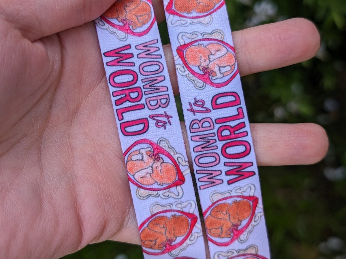 Midwife Lanyard Key Fob