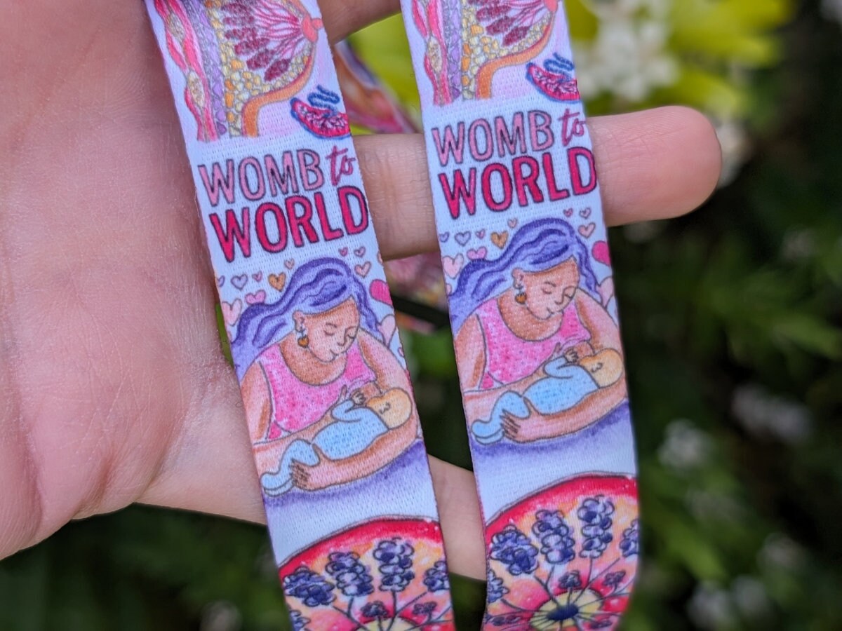 Breastfeeding Lanyard Key Fob | IBCLC Peer Supporter ID Card Holder | Student Midwife | Lactation Consultant | Breastfeeding Counsellor Gift