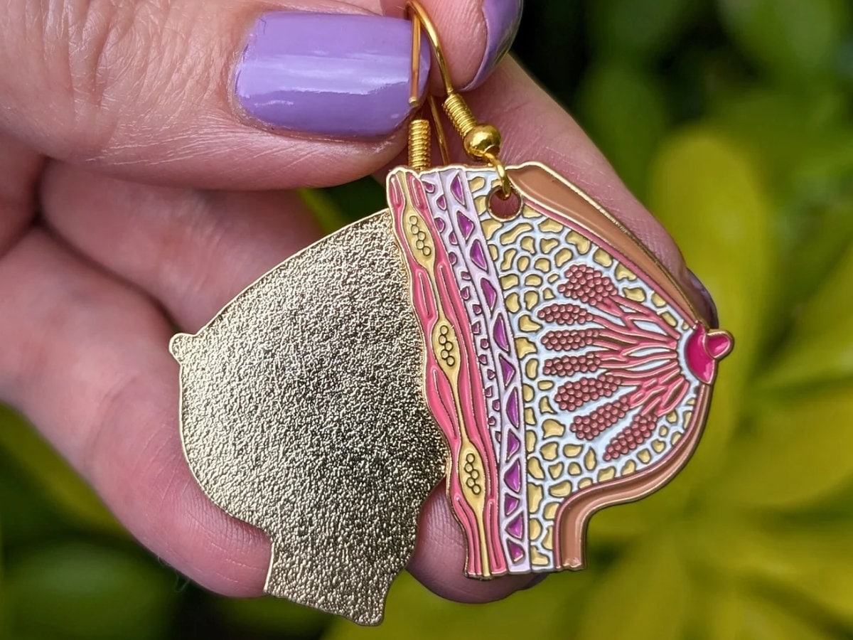 Breast Earrings
