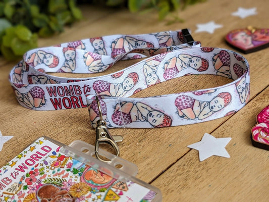 Midwife lanyard with newborn babies