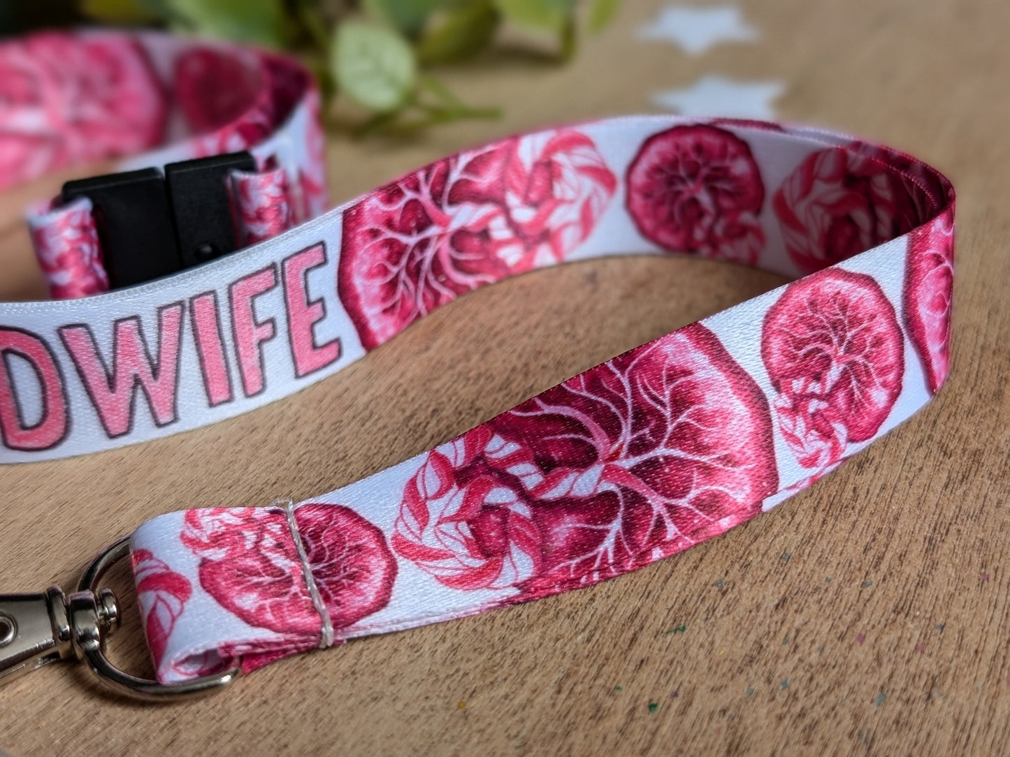 Midwife Lanyard Key Fob