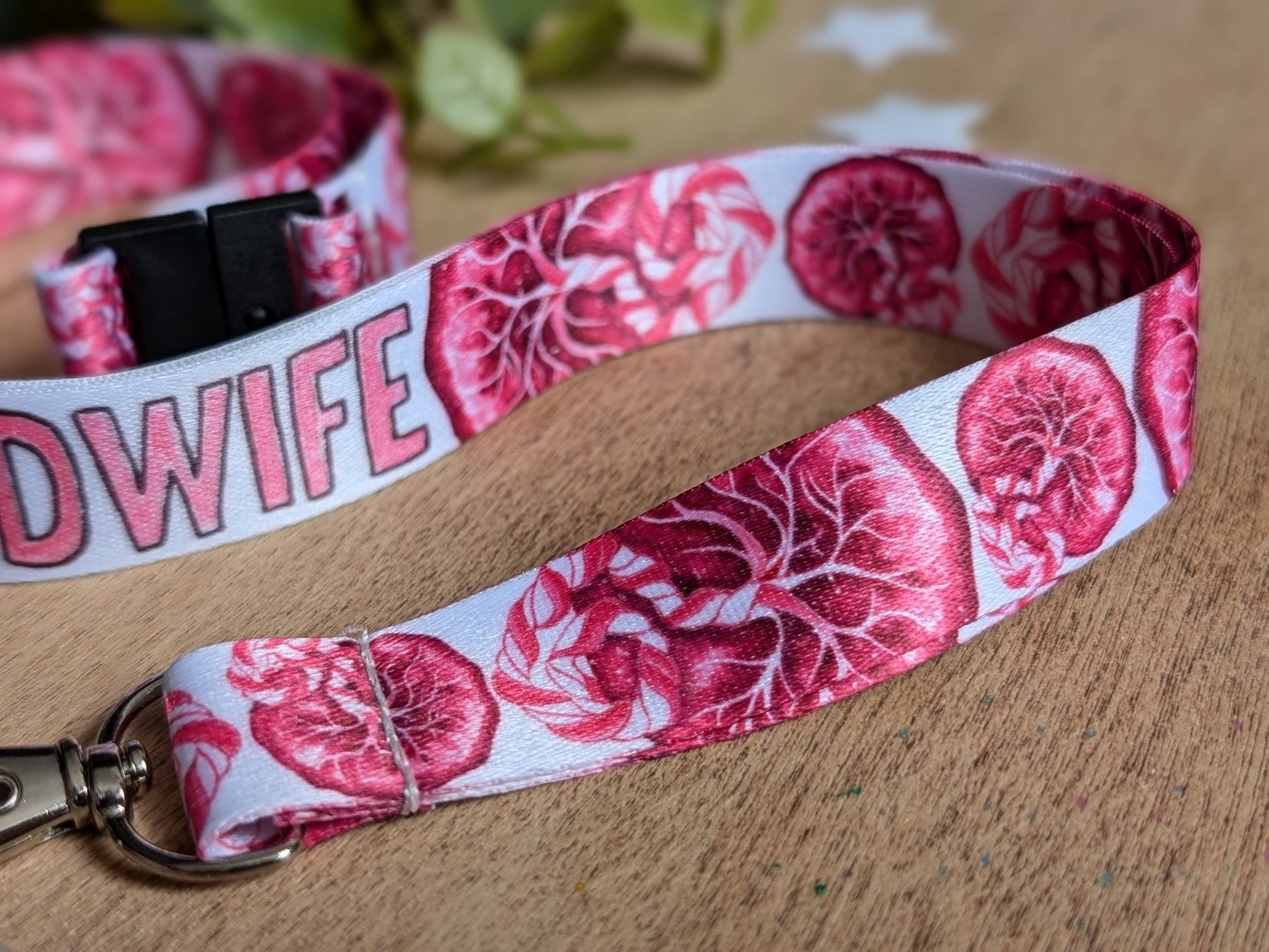 Midwife Lanyard Key Fob