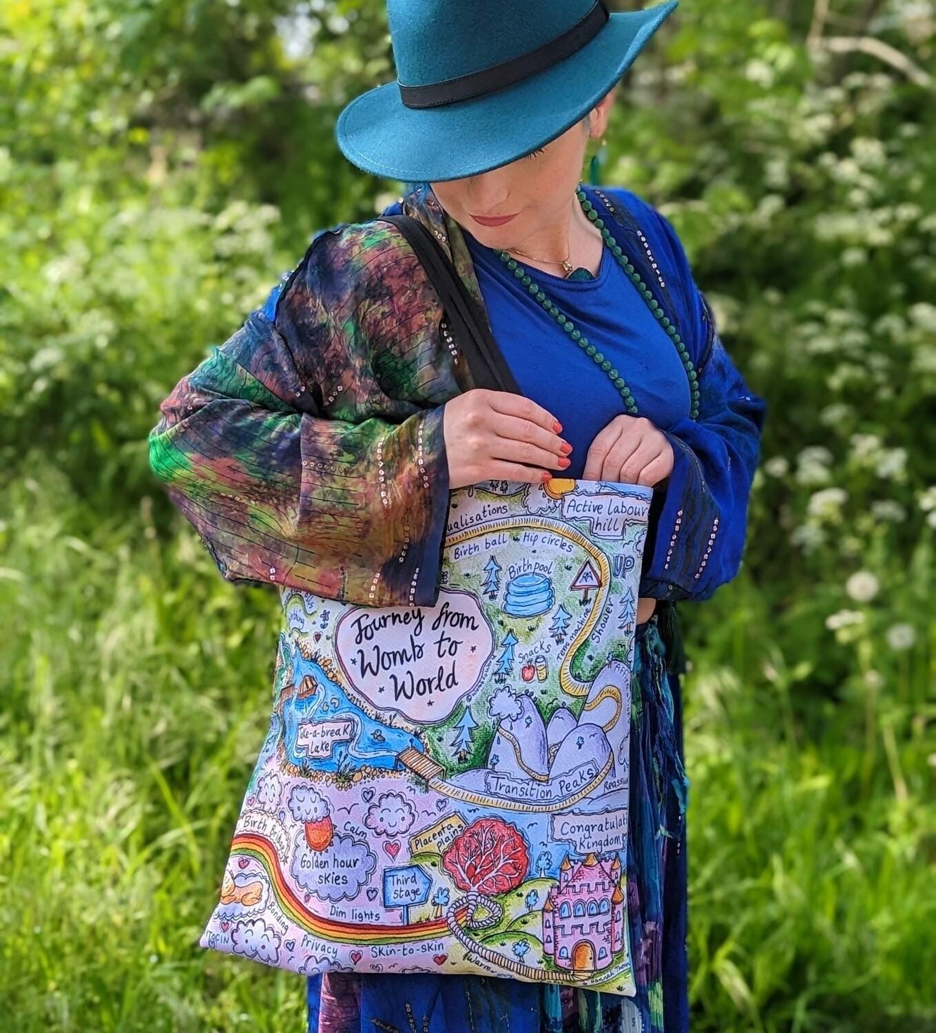 Birth Midwife Bag | Pregnancy Maternity Bag | Birth Scrubs Bag | Antenatal Education Teacher | Student Midwife Gift Ideas | Hospital Bag