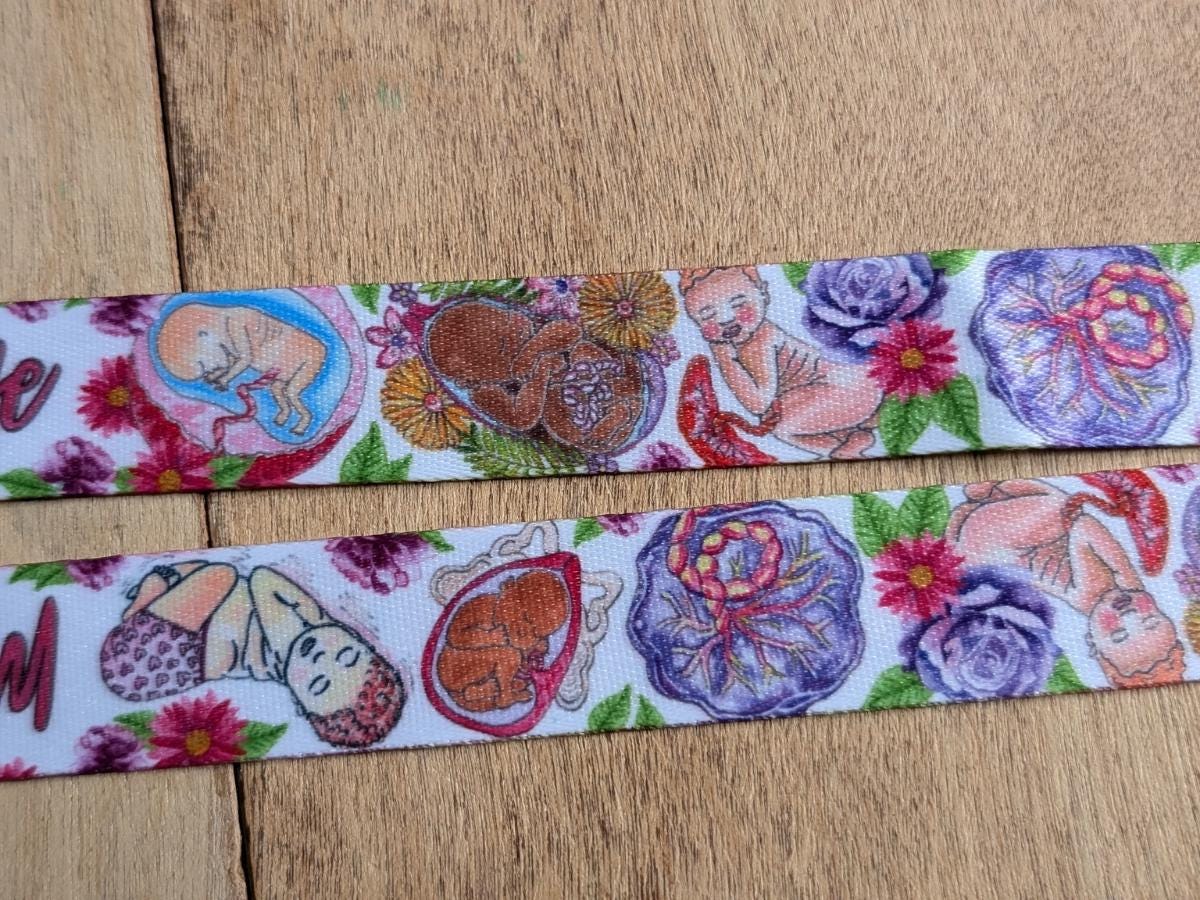 Midwife Lanyard & Key Fob