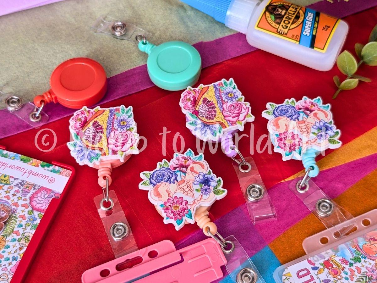 Breast Badge Reel | Lactation ID Card Badge Reel | IBCLC Badge Holder | Infant Feeding Team | Student Midwife Card | Peer Supporter