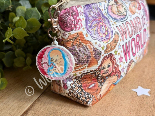 Pregnancy Charm Lanyard or Bag