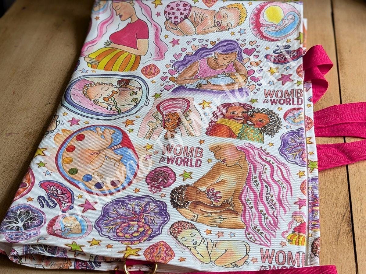 Midwife Birth Art Apron