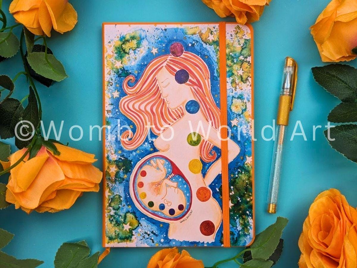 Pregnancy Journal Chakras in the Womb
