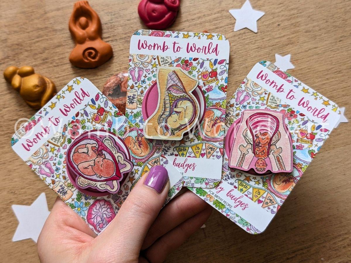 Student Midwife Pin Badge