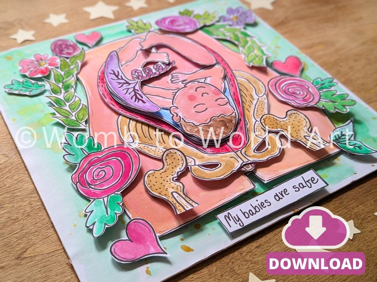 Pregnancy Anatomy Art Kit PDF Download