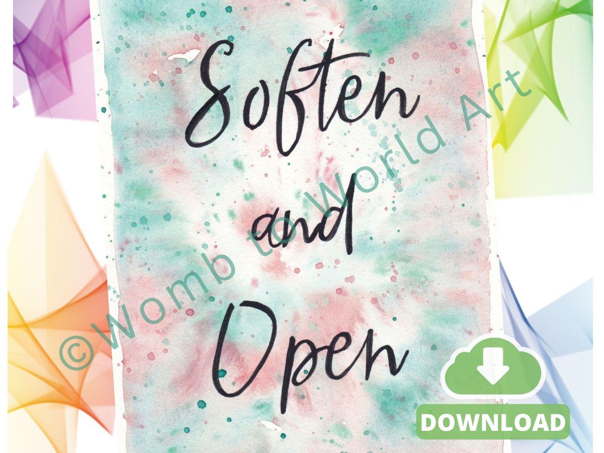 Hypnobirthing Affirmations for Doula Download Handouts | Pregnancy Affirmations | Antenatal Printouts | PDF