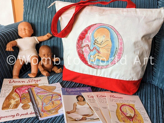 Pregnancy Zipped Bag