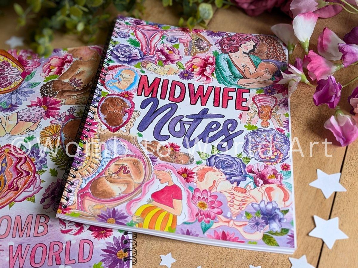 Midwife Notebook A4 Lined