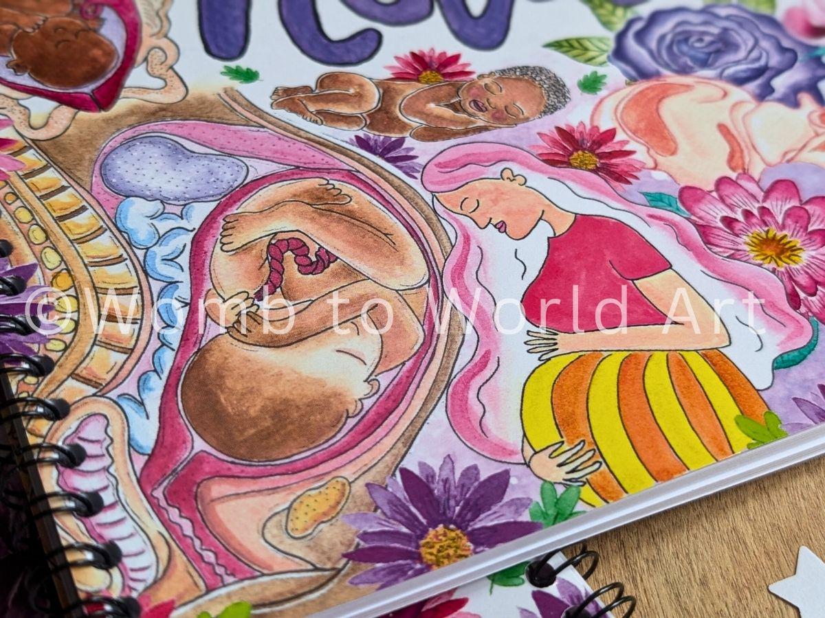Midwife Notebook A4 Lined