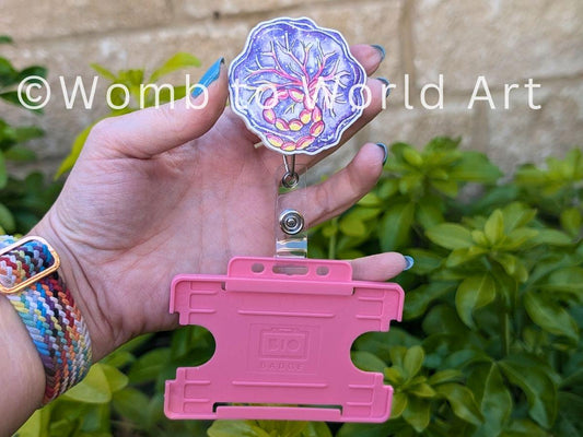 Placenta Badge Reel