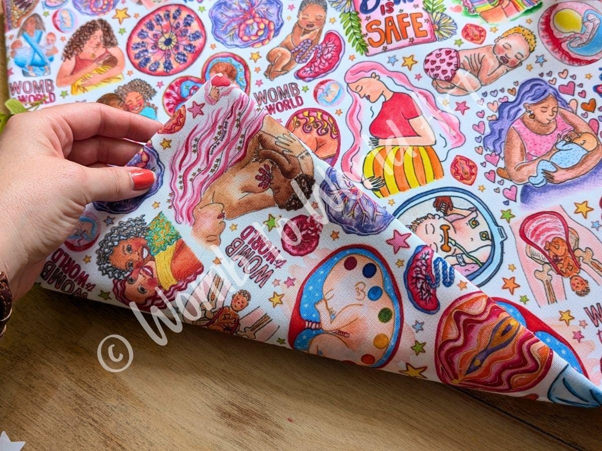 Birth Art Tote Bag