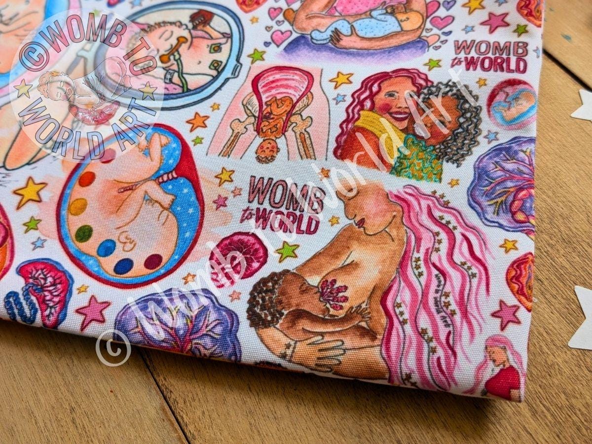 Birth Art Tote Bag