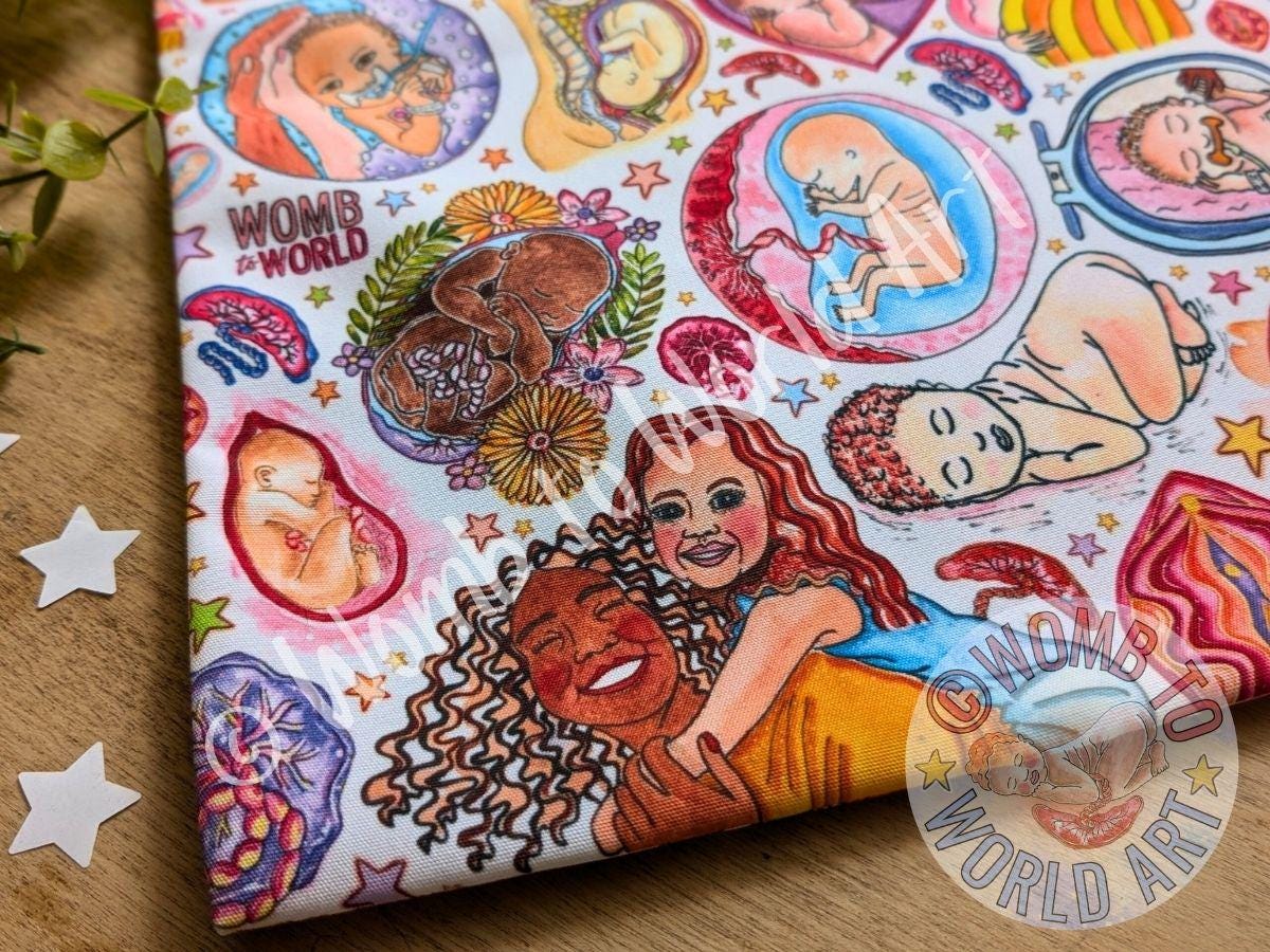 Birth Art Tote Bag