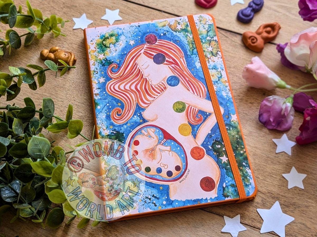 Pregnancy Journal Chakras in the Womb