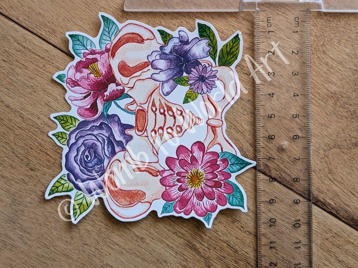 Pelvis Anatomy Art Sticker 10cm Vinyl | Chiropractor Gift | Midwife Thank You | Womb Healing | Women's Health | Pelvic Anatomy Doula Art