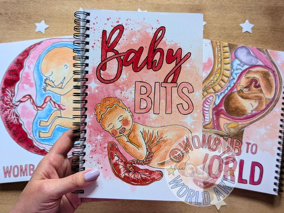 Baby Bits Doula Notebook