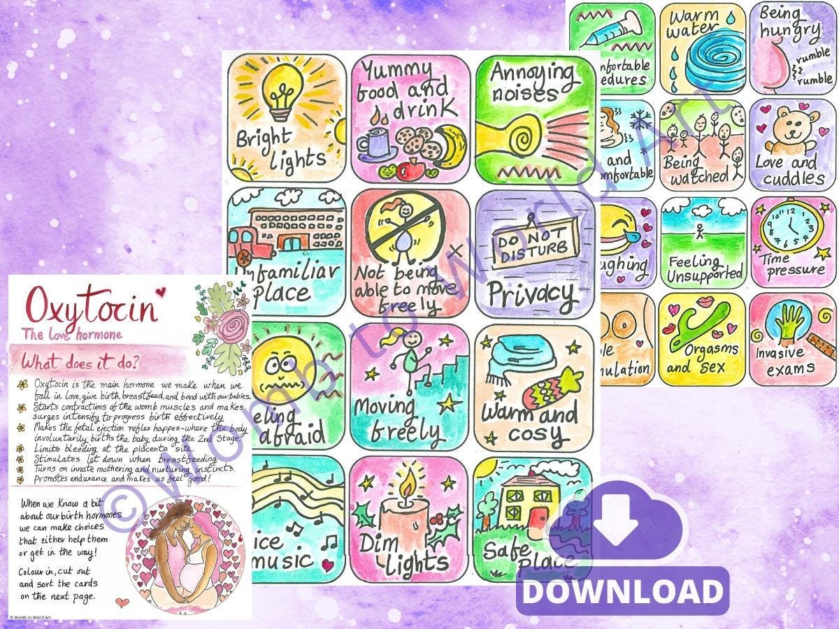 Oxytocin Cards Antenatal Activity Download PDF