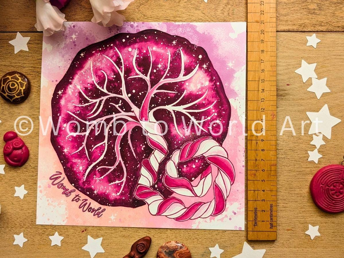 Luxury Placenta Art Print