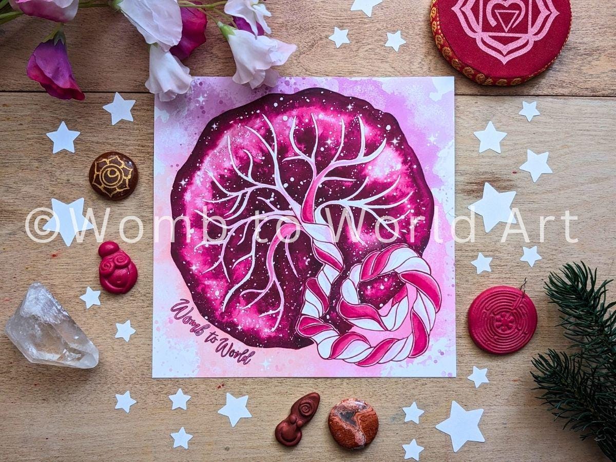Luxury Placenta Art Print