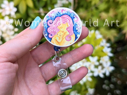 Midwife Badge Reel 38mm