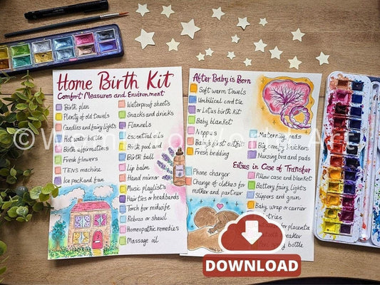 Home birth kit checklist