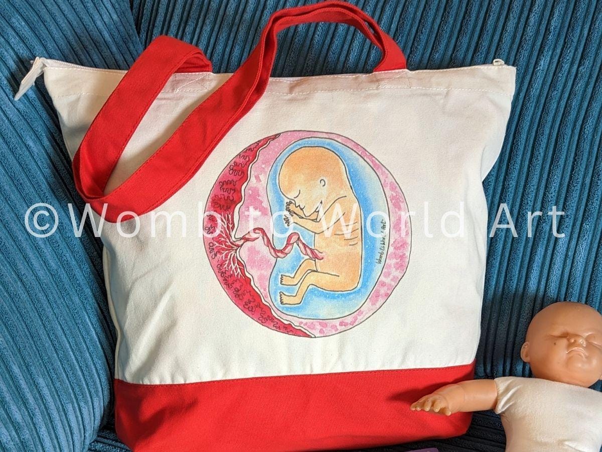 Pregnancy Zipped Bag
