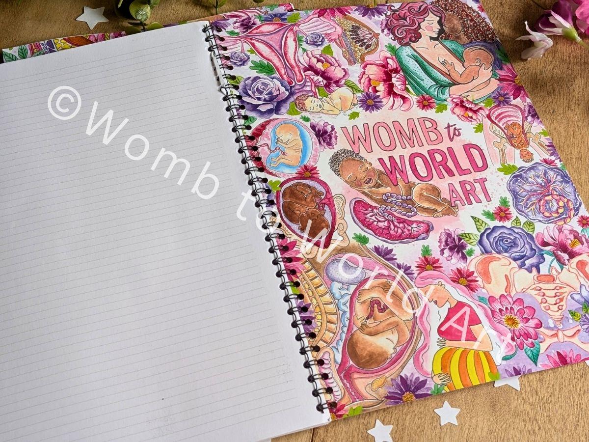 Midwife Notebook A4 Lined