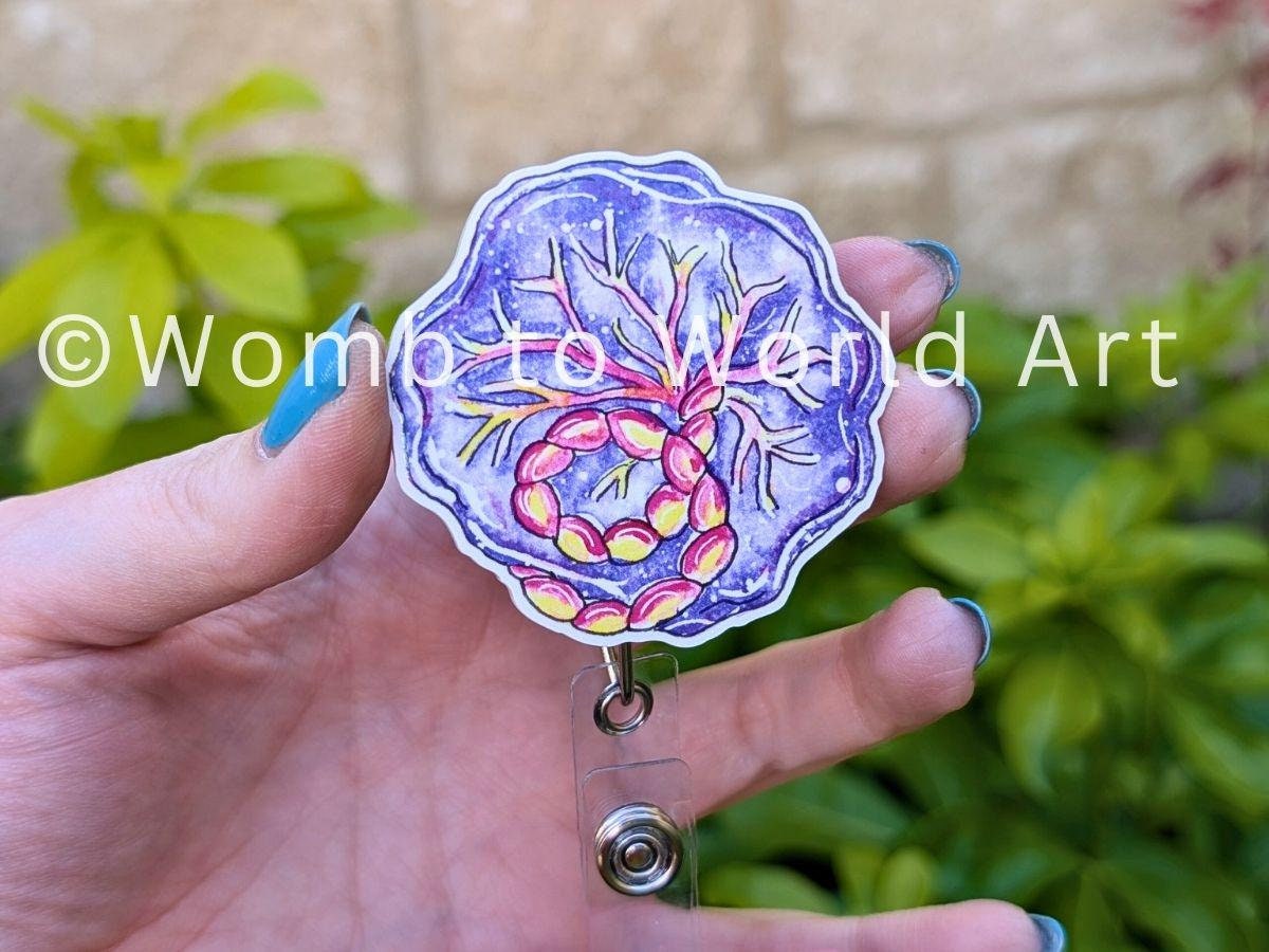 Placenta Badge Reel
