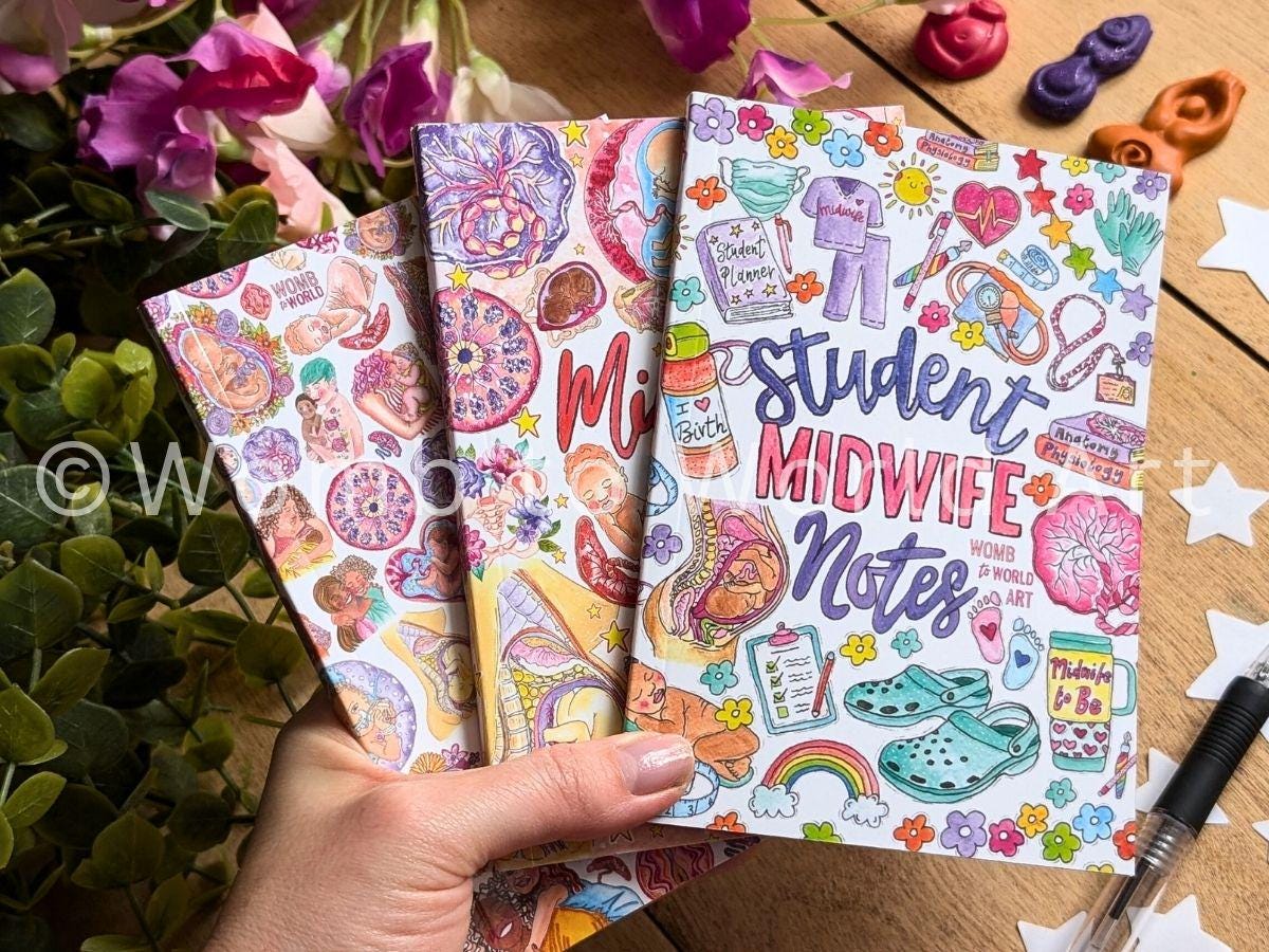 Student midwife pocket notebook