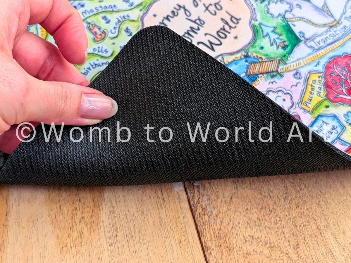 Stages of Birth Mouse Mat Desk Pad