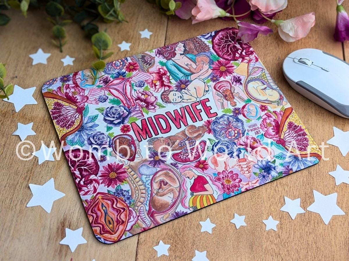 Midwife Mouse Mat Desk Pad