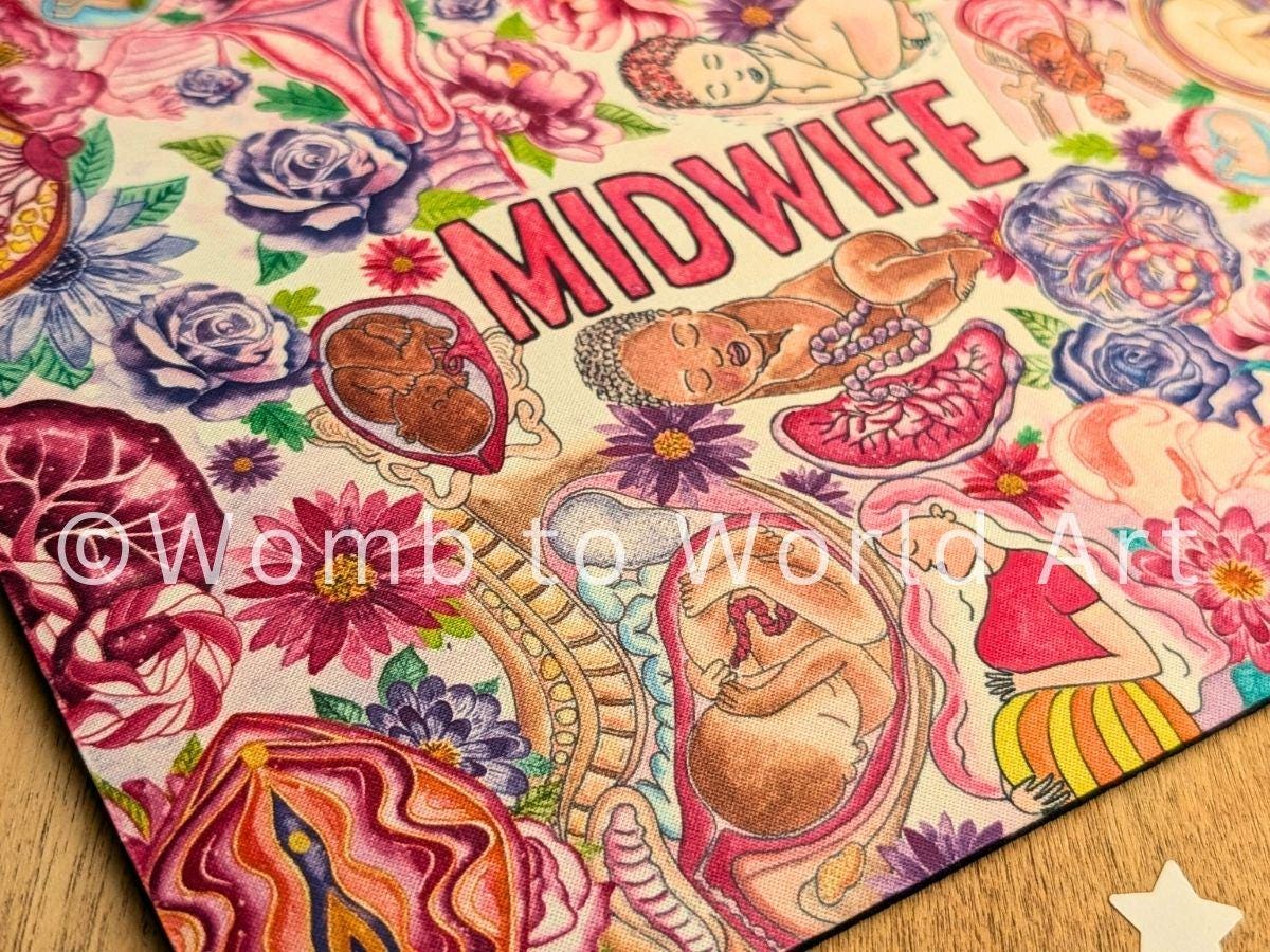 Midwife Mouse Mat Desk Pad