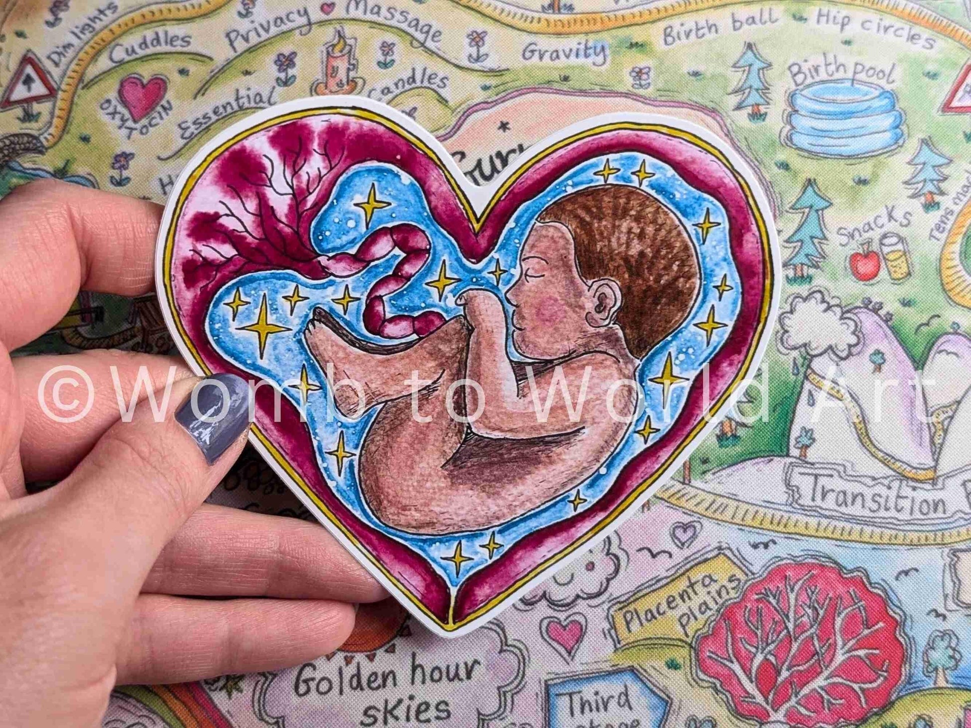 Pregnancy sticker