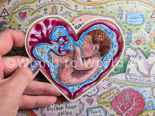 Pregnancy sticker