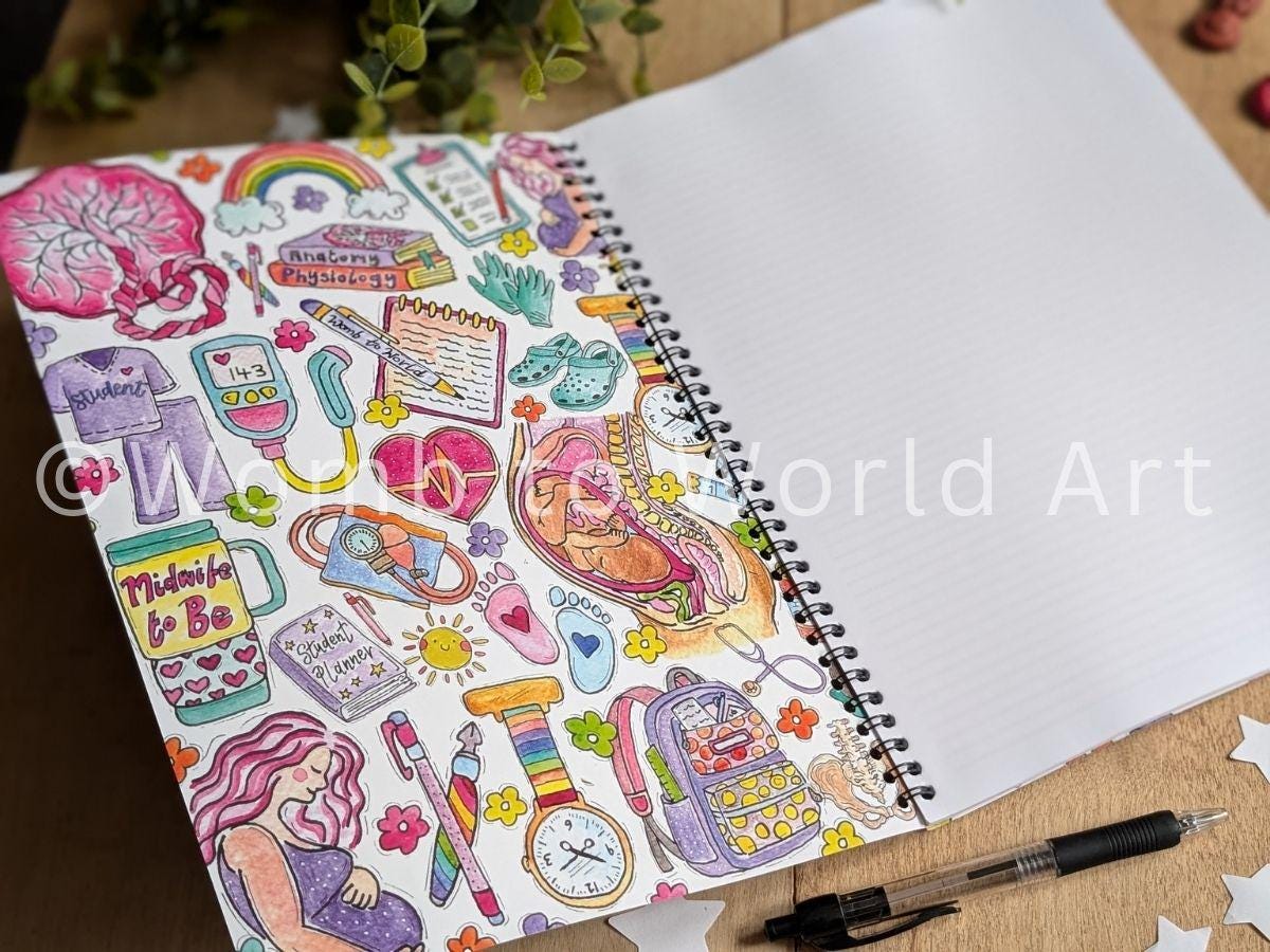 Student midwife notebook