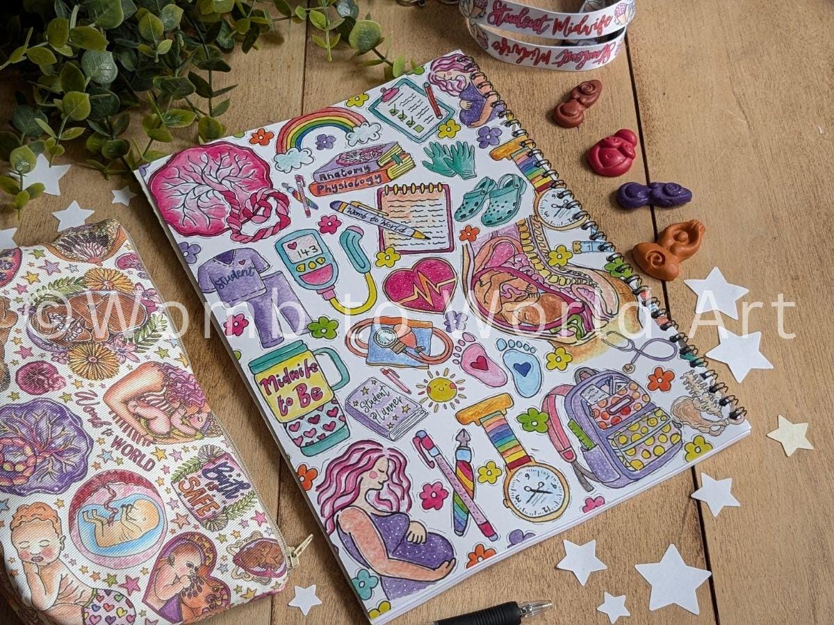 Student midwife notebook