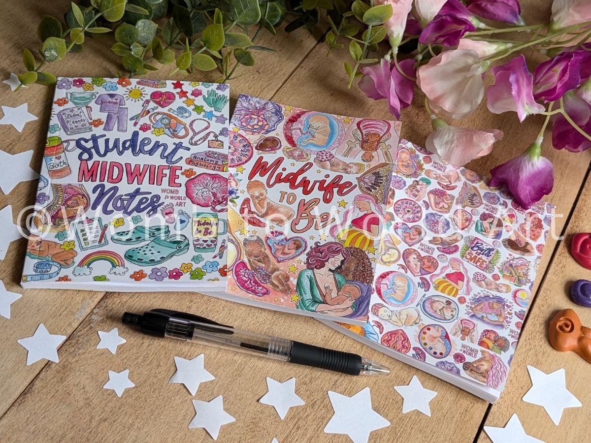 Student midwife pocket notebook
