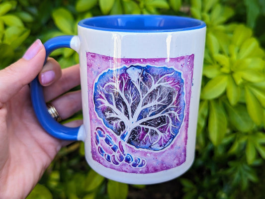 Placenta art mug