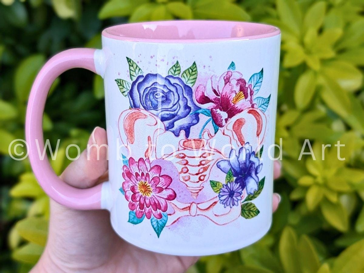 Pelvis Art Mug