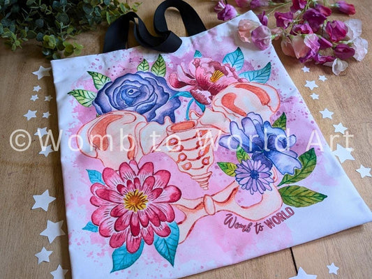 Pelvis Anatomy Art Bag