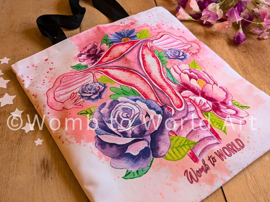 Womb Uterus Art Bag